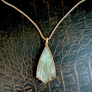 Kendra Scott necklace and matching earrings